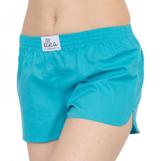 Boxers para mulher ELKA turquesa (D0047)