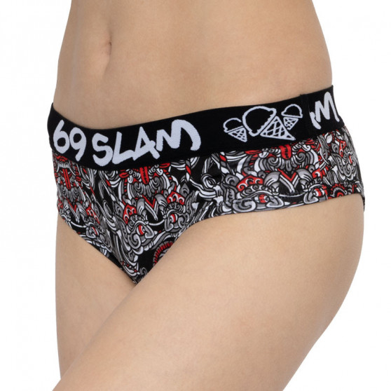 Cuecas para mulher 69SLAM boxer bambu totem mask