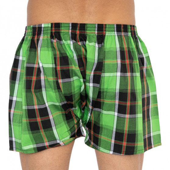 Boxers para homem Styx clássico de borracha superdimensionado multicolorido (E818)