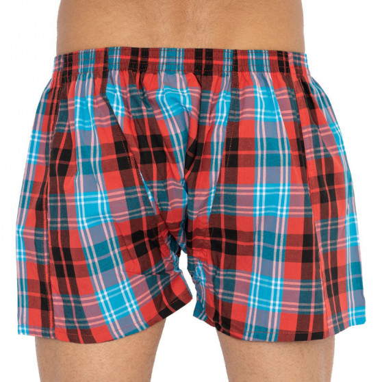 Boxers para homem Styx clássico de borracha superdimensionado multicolorido (E811)