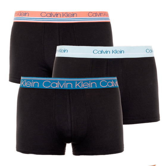 3PACK Boxers para homem Calvin Klein preto (NB2336A-BFR)