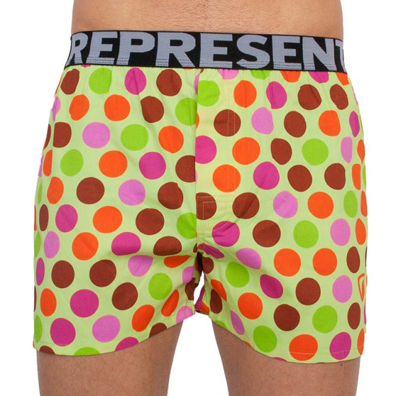 Boxers para homem Represent pontos de cor Mike exclusivos