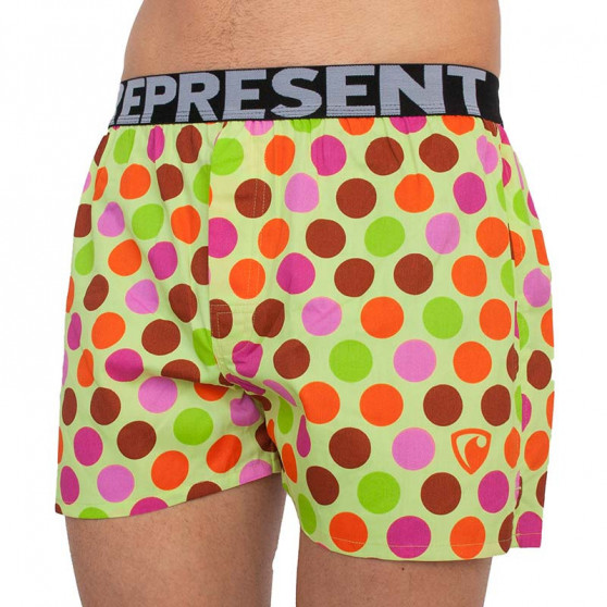 Boxers para homem Represent pontos de cor Mike exclusivos