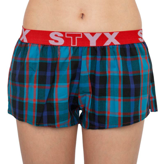 Boxers para mulher Styx desporto elástico multicolorido (T819)