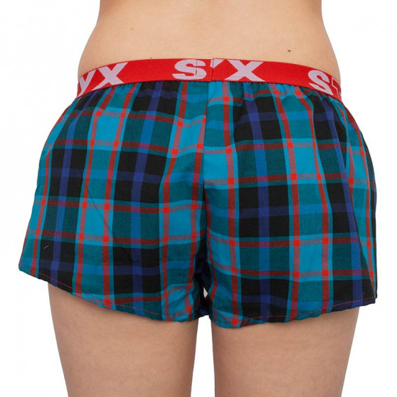 Boxers para mulher Styx desporto elástico multicolorido (T819)