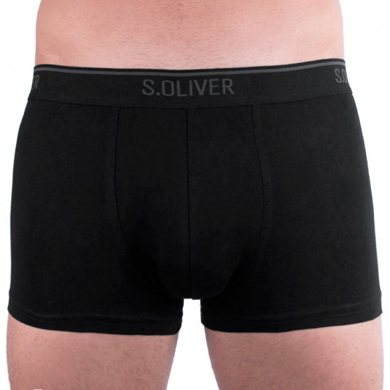 3PACK Boxers para homem S.Oliver preto (172.11.899.18.236.12B2)