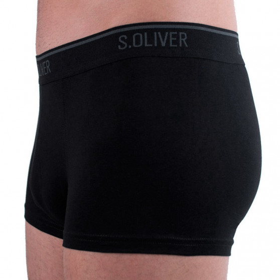 3PACK Boxers para homem S.Oliver preto (172.11.899.18.236.12B2)