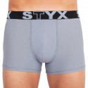 Boxers para homem Styx desporto elástico cinzento claro (G1067)