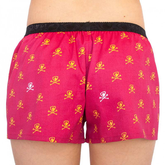 Boxers para mulher Represent small bones burgundy (R0W-BOX-0704)