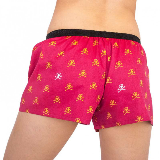 Boxers para mulher Represent small bones burgundy (R0W-BOX-0704)