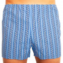 Boxers clássicos para homem Foltýn hexágono azul