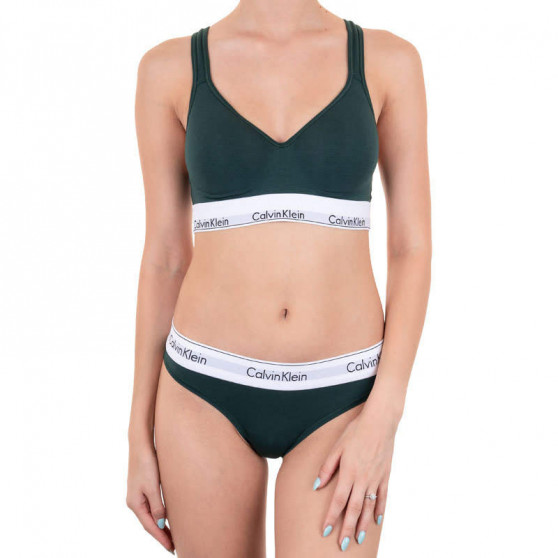 Soutien de senhora Calvin Klein verde escuro (F3785E-CP2)