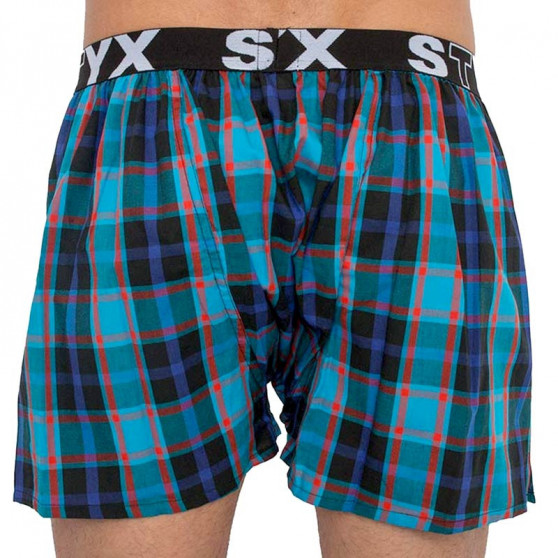 Boxers para homem Styx desporto elástico multicolorido (B819)