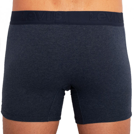 3PACK Boxers para homem Levis azul (905045001 008)