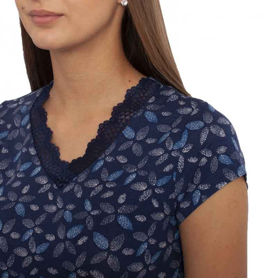 Camisa de noite para mulher Cocoon Secret azul (COC3069-KG)