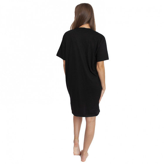 Camisola de noite para mulher Molvy preto (AK-3190 A)