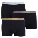 3PACK Boxers para homem Tommy Hilfiger azul escuro (UM0UM01642 0TW)