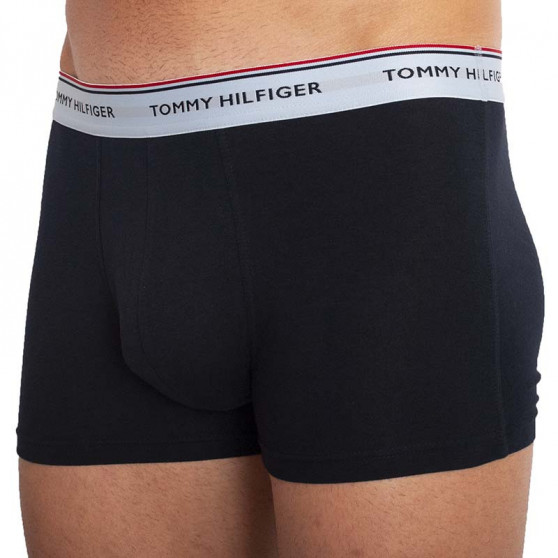 3PACK Boxers para homem Tommy Hilfiger azul escuro (UM0UM01642 0TW)