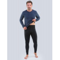 Pijama para homem Gino azul escuro (79087)