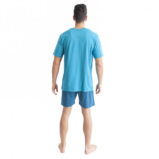 Pijama para homem Gino turquesa (79094)