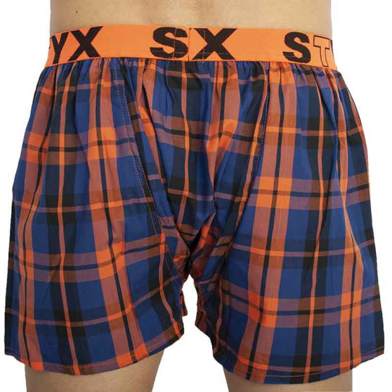 Boxers para homem Styx desporto elástico multicolorido (B826)