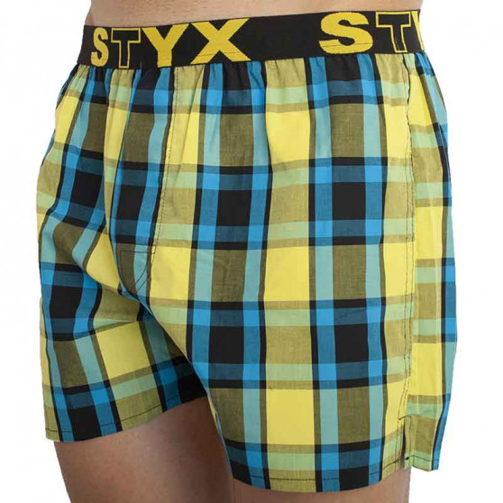 Boxers para homem Styx desporto elástico multicolorido (B825)