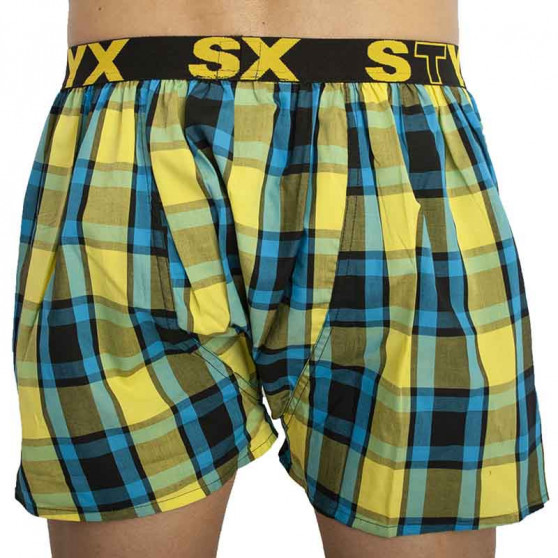 Boxers para homem Styx desporto elástico multicolorido (B825)