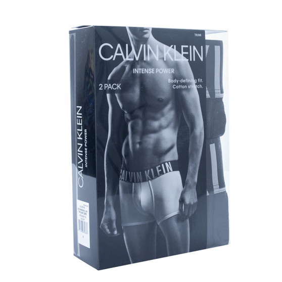 2PACK Boxers para homem Calvin Klein preto (NB2602A-UB1)