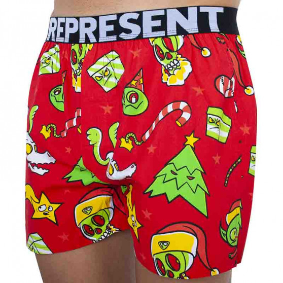 Boxers para homem Represent exclusivo Mike xmas party