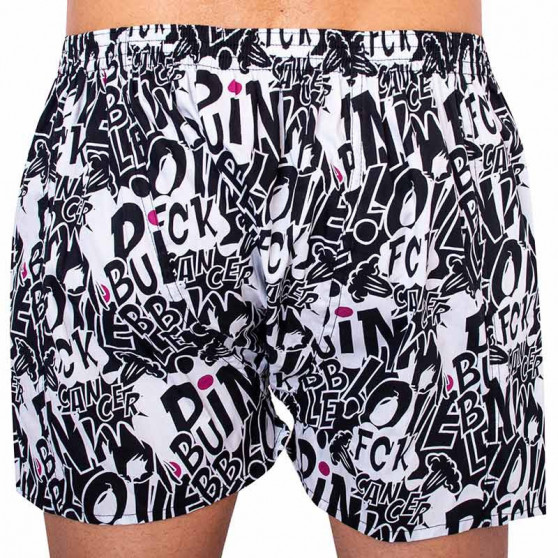 Boxers para homem Styx arte clássica borracha Pink Bubble (A1059)