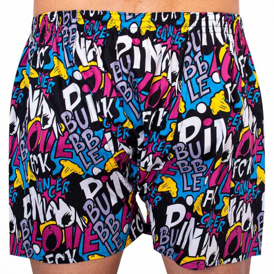 Boxers para homem Styx arte clássica borracha Pink Bubble (A1058)