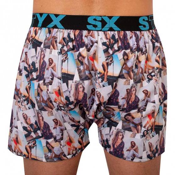 Boxers para homem Styx arte esportes borracha models - edição limitada (B1051)