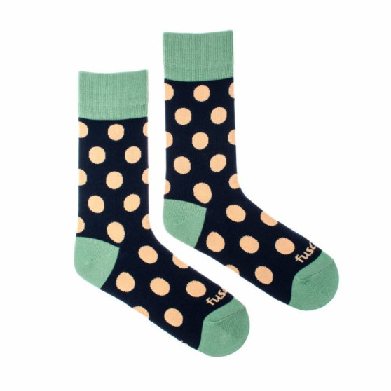 Happy Socks Fusakle bolinhas de meia-noite (--1088)