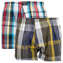 2PACK Boxers para homem Meatfly multicolorido (Jukebox 20 - E)