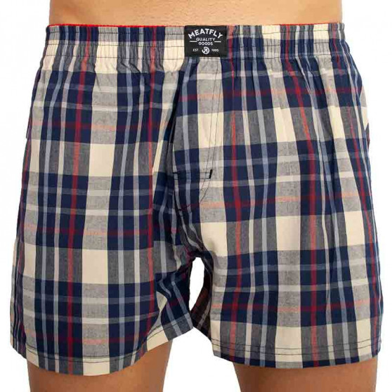 2PACK Boxers para homem Meatfly multicolorido (Jukebox 20 - A)