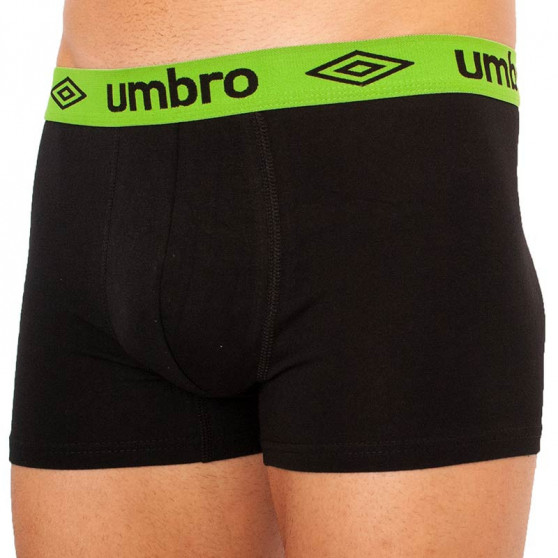 3PACK Boxers para homem Umbro multicolorido (UMUM0241 CH)