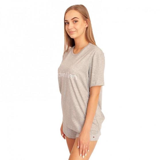 T-shirt para mulher Calvin Klein cinzento (QS6105E-020)