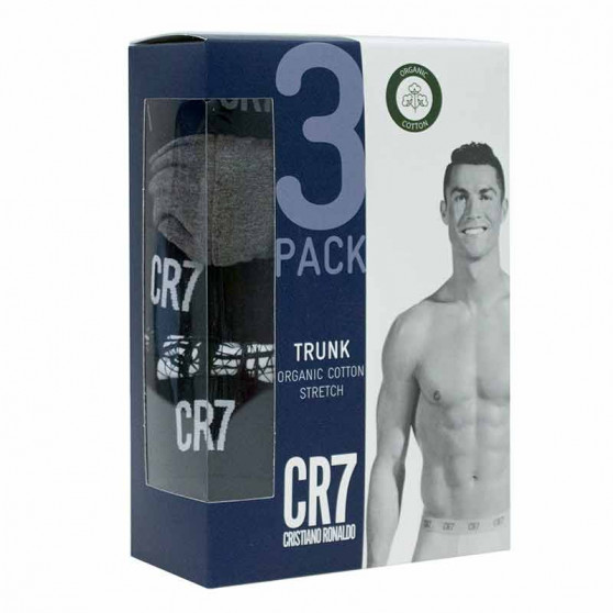 3PACK Boxers para homem CR7 multicolorido (8110-49-2712)