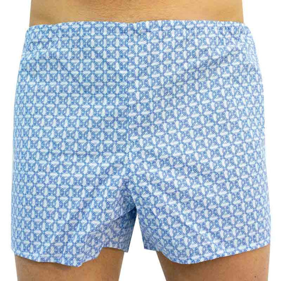 Boxers clássicos para homem Foltýn com anéis azuis sobredimensionados