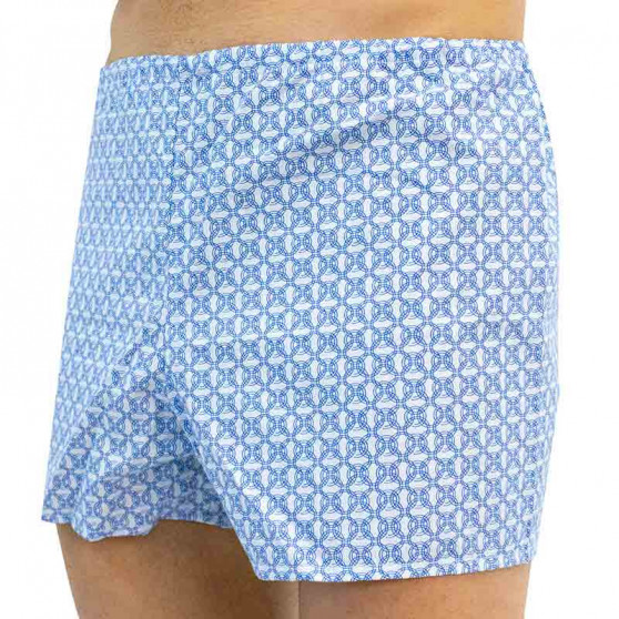 Boxers clássicos para homem Foltýn com anéis azuis sobredimensionados