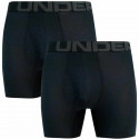 2PACK Boxers para homem Under Armour preto (1363619 001)