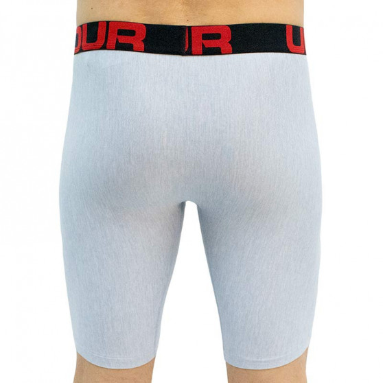 2PACK Boxers para homem Under Armour cinzento (1363622 011)