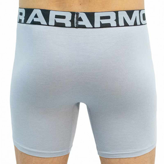 3PACK Boxers para homem Under Armour cinzento (1363617 011)