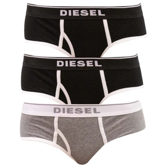 3PACK cuecas para mulher Diesel multicolorido (00SQZS-0EAUF-E4372)