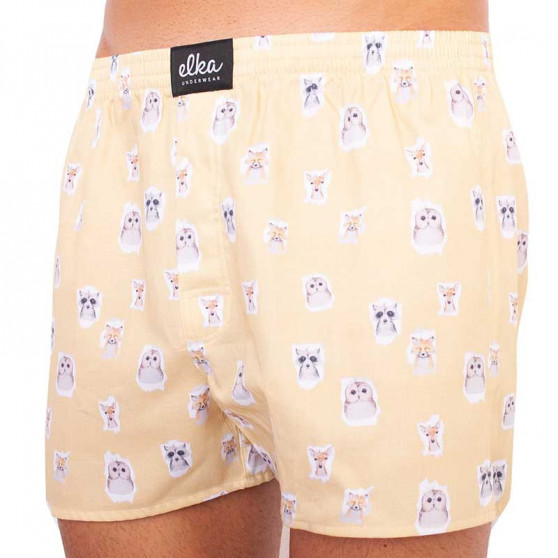 Boxers para homem ELKA animais da floresta (P0026)