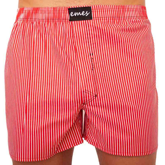 Boxers para homem Emes riscas vermelhas (019)