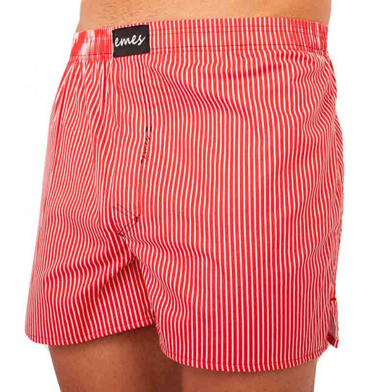 Boxers para homem Emes riscas vermelhas (019)