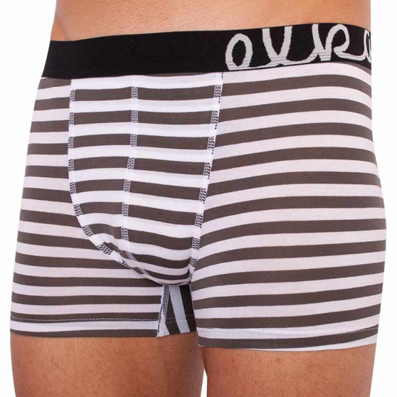 Boxers para homem ELKA com riscas castanhas (PB1026)