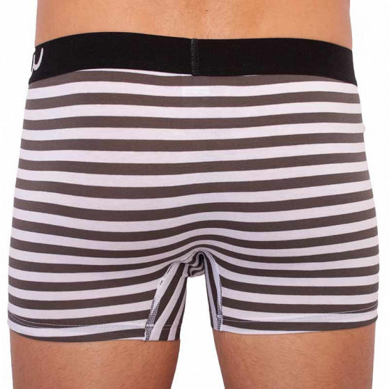 Boxers para homem ELKA com riscas castanhas (PB1026)