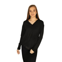 Camisa de dormir para mulher Calvin Klein preto (QS6528E-UB1)